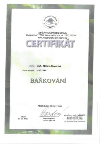 Certifikát zaměstnance